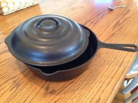 No. 8 Crescent Foundry Ozark Deep Cast Iron Skillet.jpg