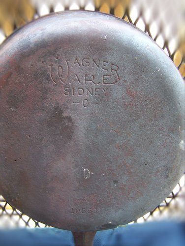 Fire-damaged pan