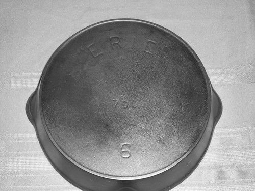 Cast Iron 6 Skillet, Made in Taiwan Marked YL D Unseasoned