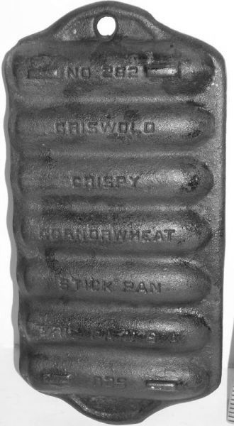 Antique Griswold NO. 262 Crispy Corn Cast Iron Stick Pan 