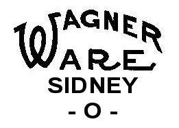 Vintage Wagner Ware Sidney O Stylized Logo 9A Skillet With -  Denmark