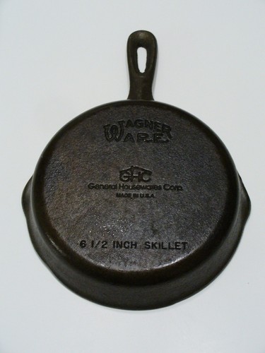 Wagner Ware Cast Iron Skillet # 8, 10-1/2 Inch, Made in USA