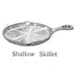 Shallow skillet