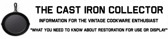 Unmarked Cast Iron Cookware Identification - The Cast Iron Collector:  Information for The Vintage Cookware Enthusiast